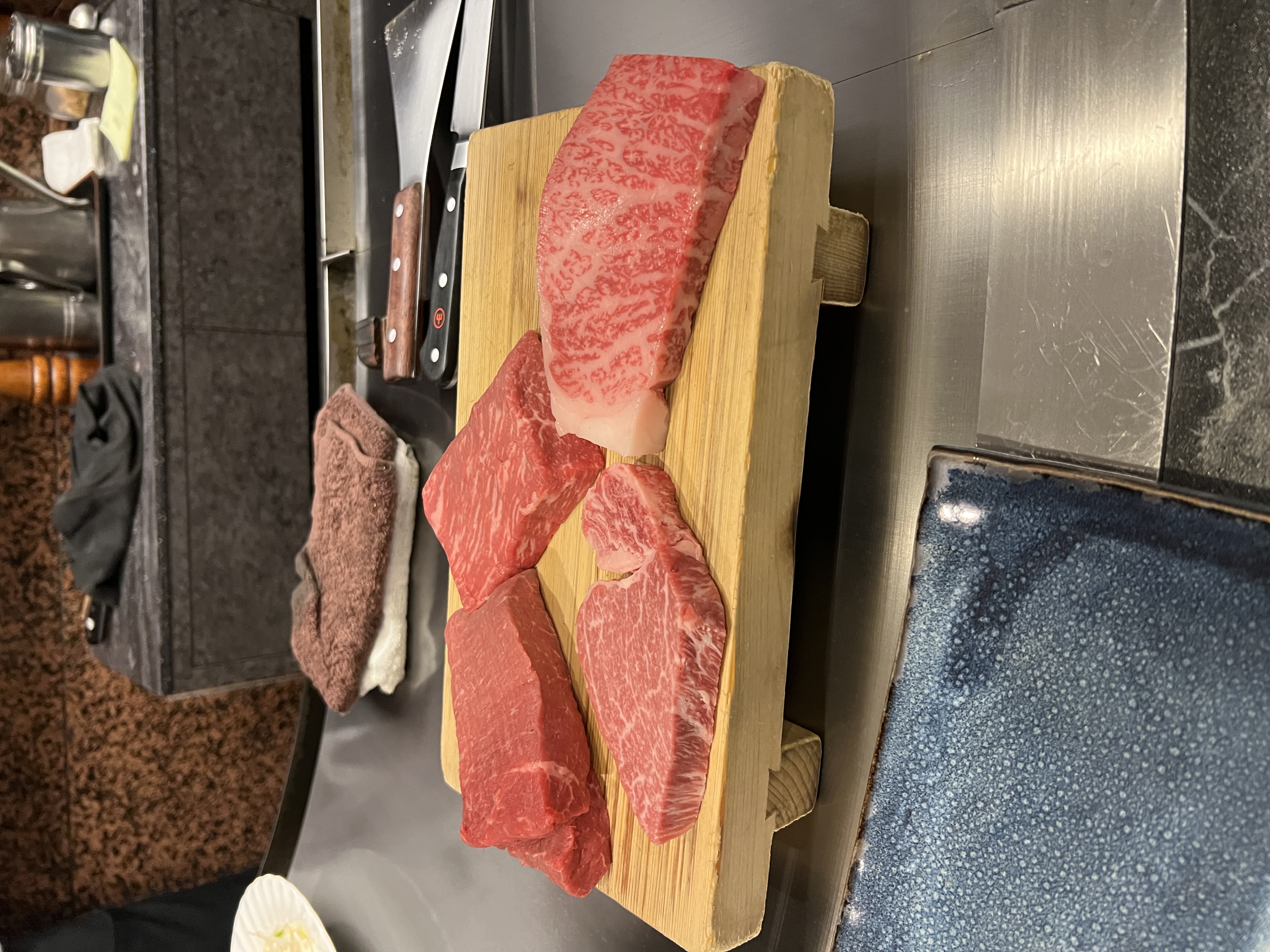 Mouriya Honten : teppanyaki bœuf de Kobe